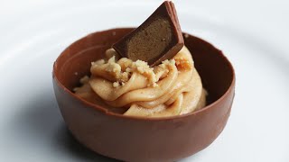 氷を活用！チョコカップで作るミニデザート