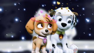 картинка: 💞Marshall and Skye💞💙 Маршалл и Скай 💜~💞✨Для канала Щенячий патруль Рокки и Майя ✨💕~