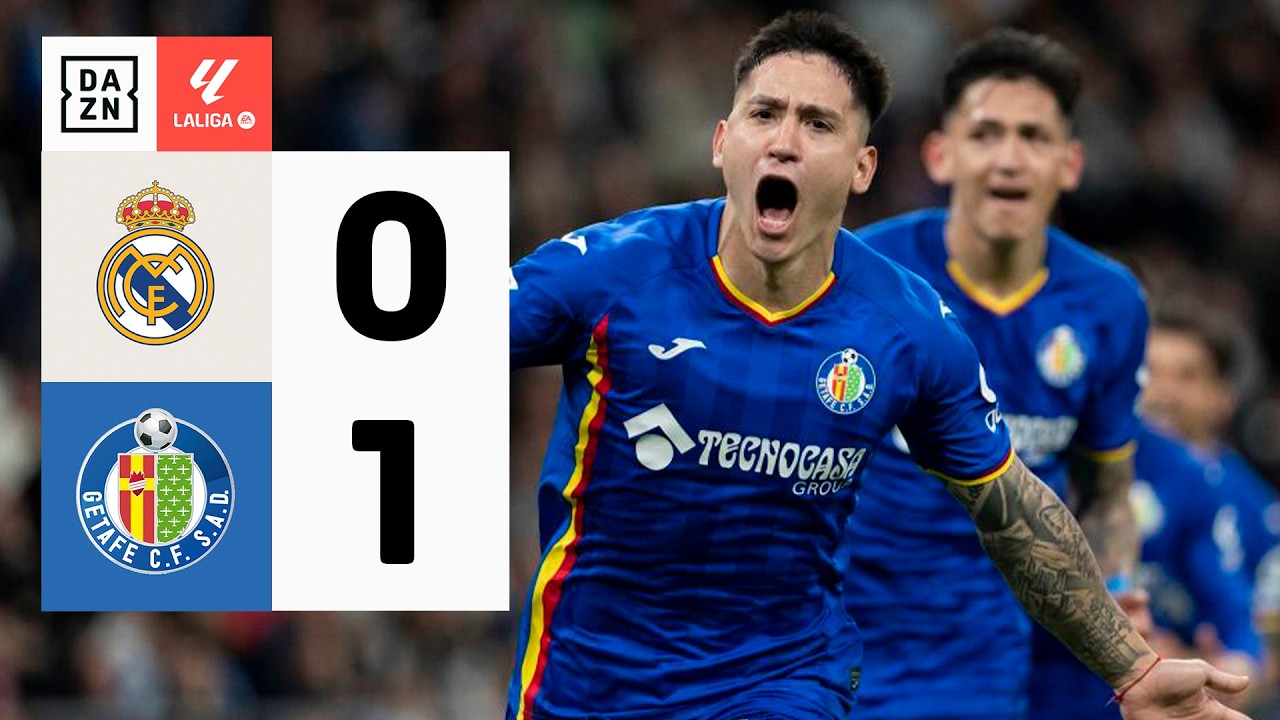 Real Madrid vs Getafe CF (0-1) | Resumen y goles | Highlights LALIGA EA ...