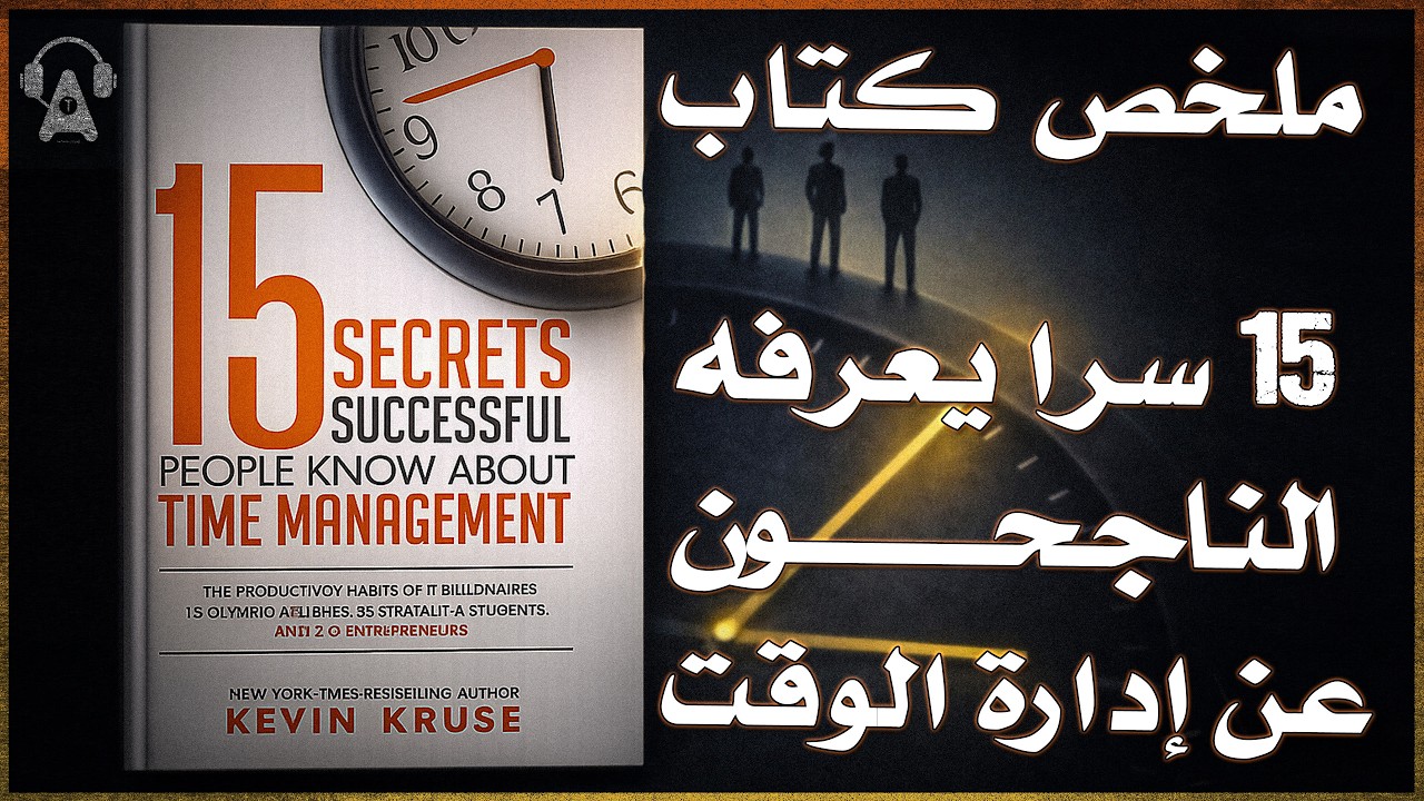 أسرار إدارة الوقت لدى الناجحين | ملخص كتاب : 15 سرا يعرفه الناجحون حول إدارة الوقت