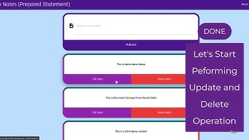CRUD Operation Using PHP MYSQLI |Prepared Statement | Prepared Statement PHP