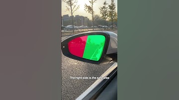 How to properly adjust rearview mirrors while driving #car#tips #carsoft #skills #driver #cardriving