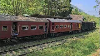 Kandy Badulla Mix Train (Turn No 1126) With M6 789 At Demodara