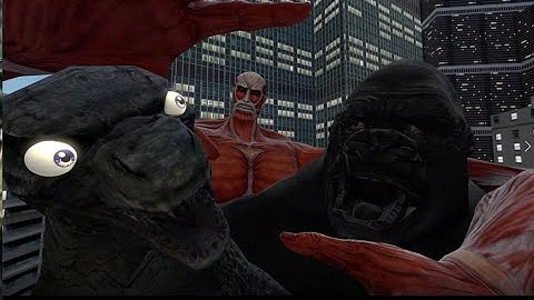 What "could" possibly happen in Godzilla vs Kong 2021 Part 3 (SFM Animation) Colossal Titan