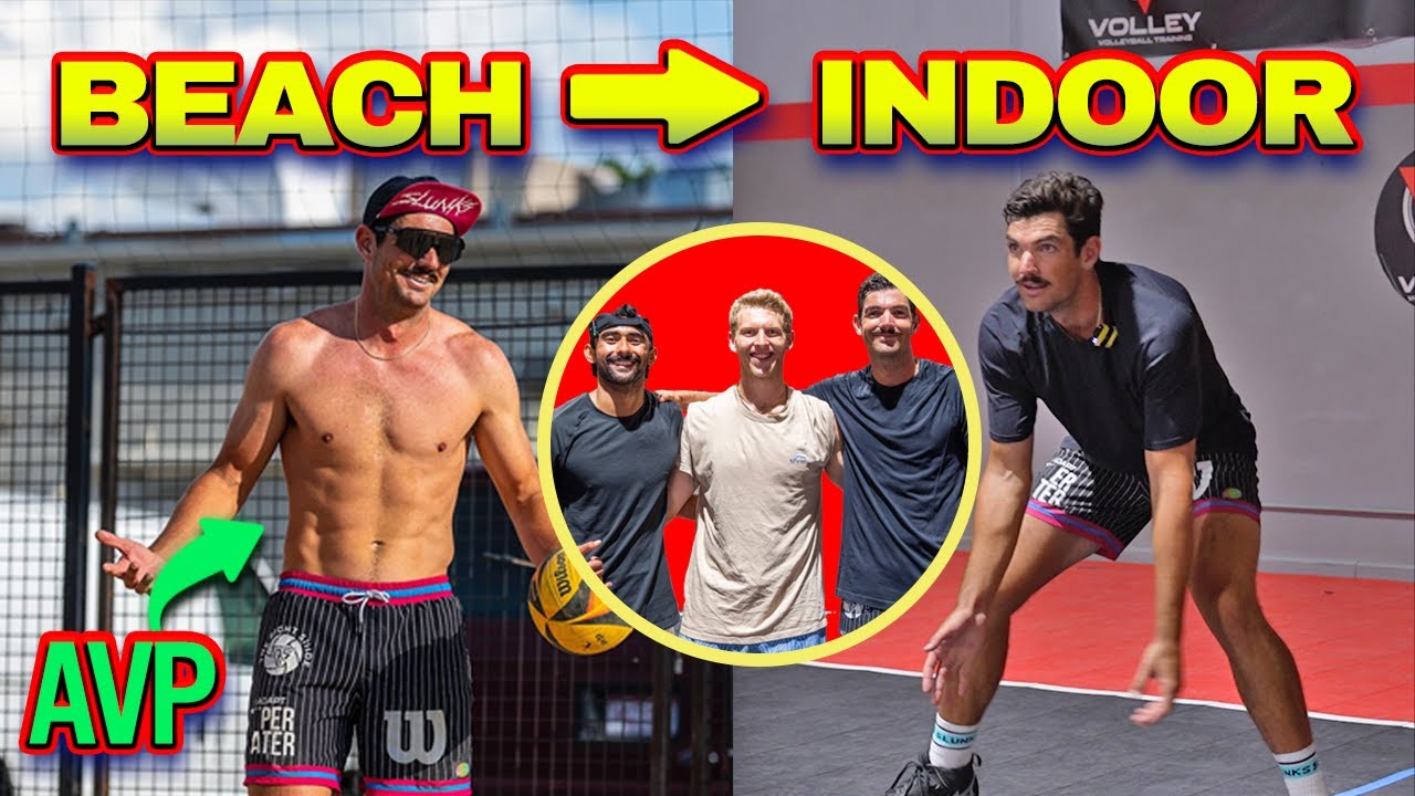 Can a Beach Pro Master Indoor Volleyball?