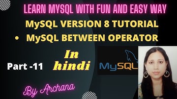 MYSQL BETWEEN OPERATOR