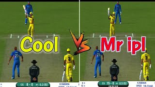 Cool 😎 Vs Mr Ipl 😘||Ms Dhoni Vs S Raina ||Real Cricket 20 ||#GamingByrishav screenshot 2
