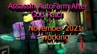 Roblox Assassin Auto Farm Barcode[+] After God Patch