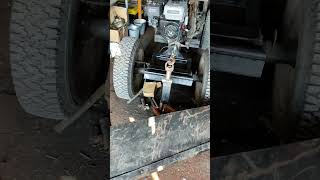 Самодельный мини трактор. подъемный механизм