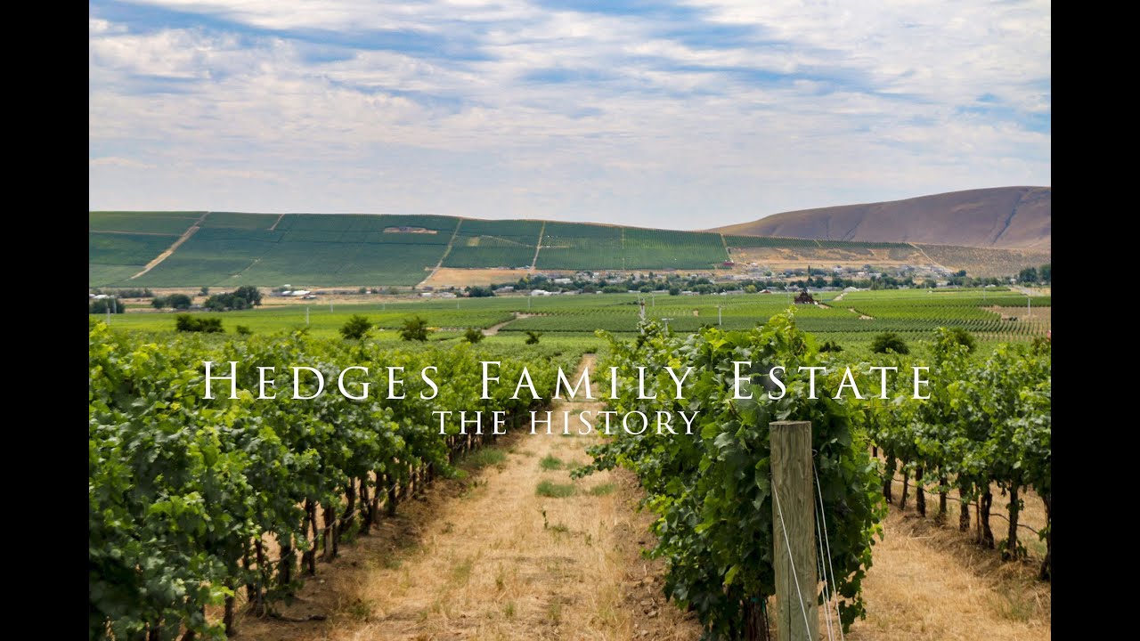 Hedges Family Estate - Red Mountain Washington - the history