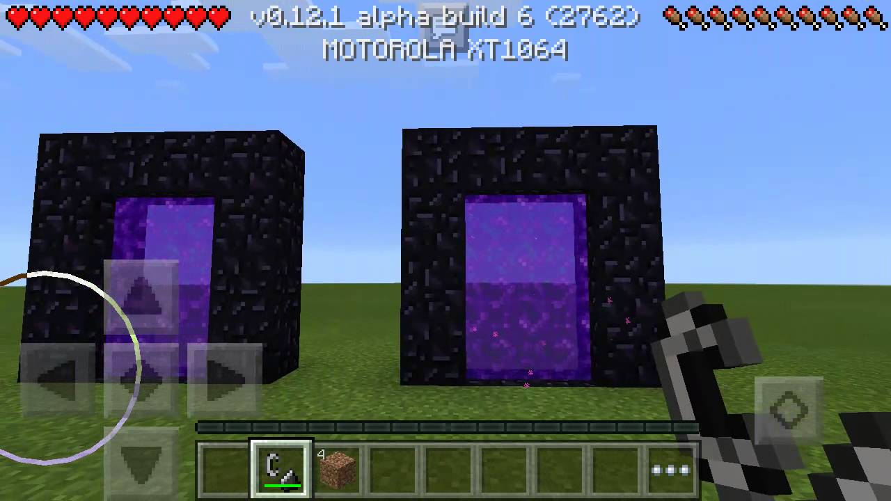Como Hacer Un Portal Al Nether