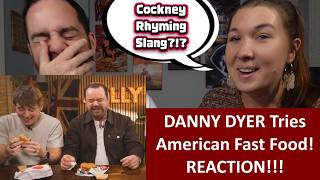 Americans React DANNY DYER Tries American Fast Food REACTION