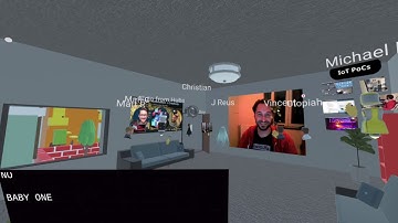 Mozilla Hubs Creator Meetup Nov 10 - VR + Home Automation + Creativity with Brendan & Fabien