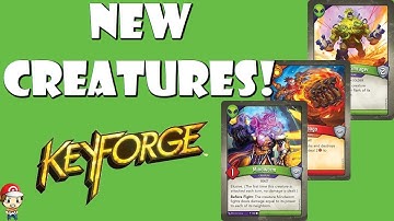 New Keyforge Creatures Revealed! (Mars & Brobnar)