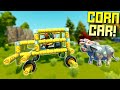 Racing Cars Made of Corn Through Herds of Cows! - Scrap Mechanic Multiplayer Monday