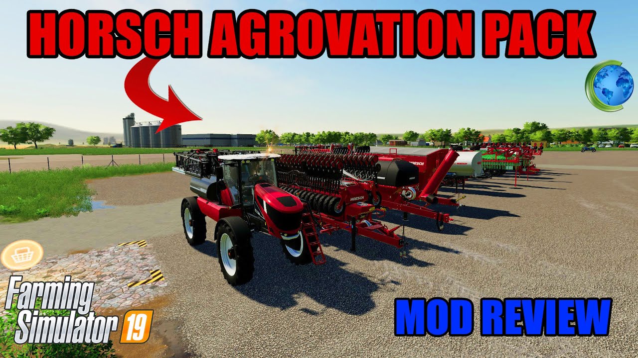 FS19 | Horsch Agrovation Pack & Map Review