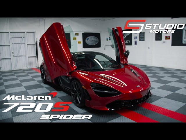 red and black 720s