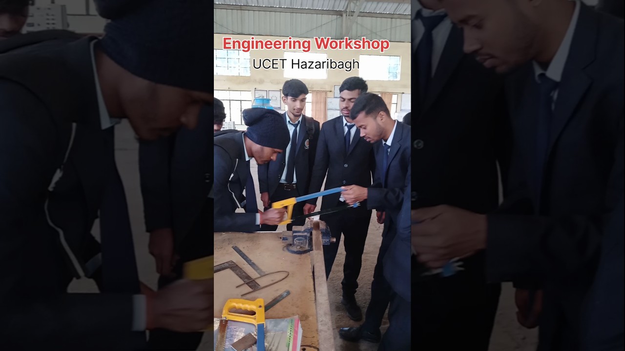 Workshop⚒️|UCET Hazaribagh| Vinoba Bhave University| 