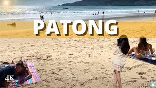 【4K🇹🇭 】2024 Phuket Patong beach walking - June ☀️