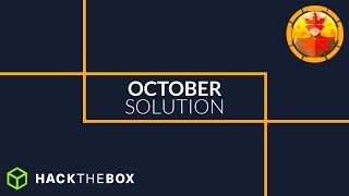 Famous OCTOBER 🟠 | HackTheBox - Solution Net Worth