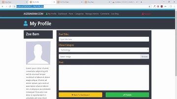 CMS Designing Right Area Using PHP
