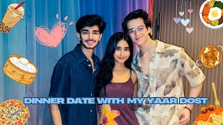 Dinner Date With My Yaar Dost L Fun, Games & Lots Of Laughter With Ayaan & Varun Vlog