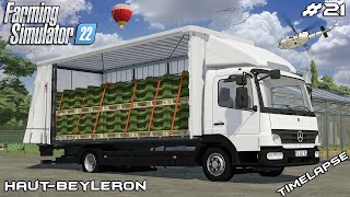Compra del nuevo Mercedes ATEGO 818 | Animales en Haut-Beyleron | Farming Simulator 22 | Episodio 21 screenshot 5