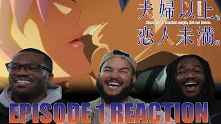 Worst Social Experiment Of ALL TIME | More Than A Married Couple, But Not Lovers Episode 1 Reaction