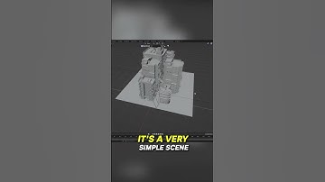 Hong Kong in Blender City Builder 3D Addon