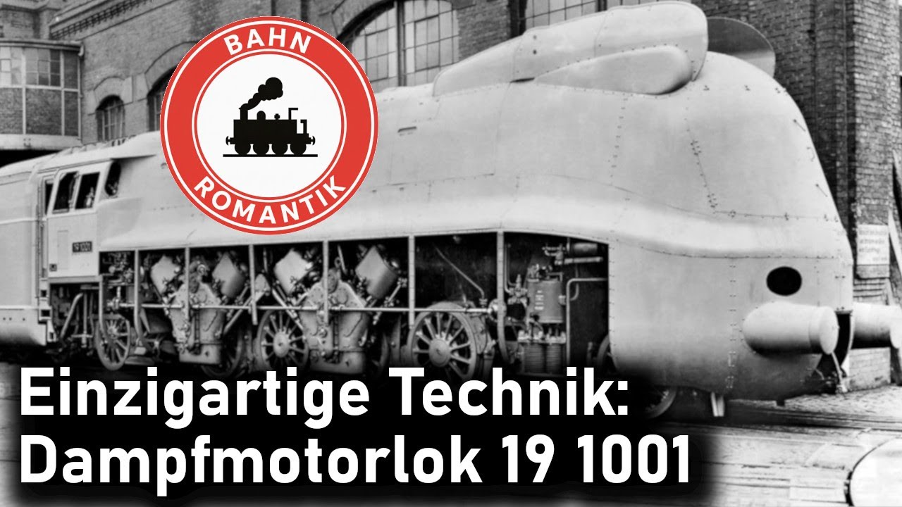 Einzigartige Technik: Die Dampfmotorlok 19 1001 von Henschel