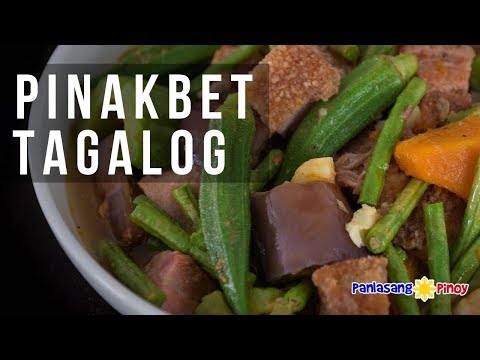 Pinakbet Tagalog with Pork Belly - Kawaling Pinoy