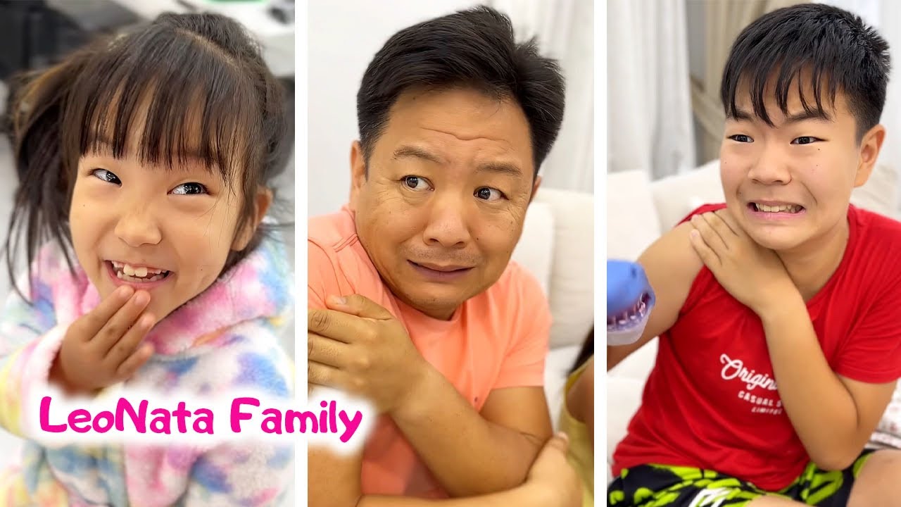 The father forgot about the child 🥹😢 LeoNata family TikTok