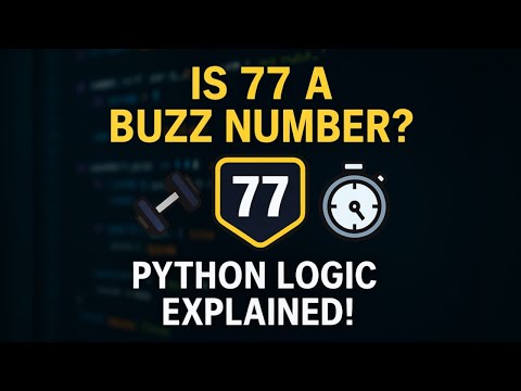 Buzz Number in Python | What is a Buzz Number? | Coding Logic Simplified in Kannada