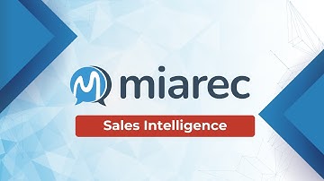 MiaRec Sales Intelligence