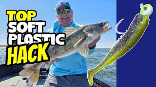Top-Kunststoff-Hack Fürs Kampffischen Devils Lake Walleye
