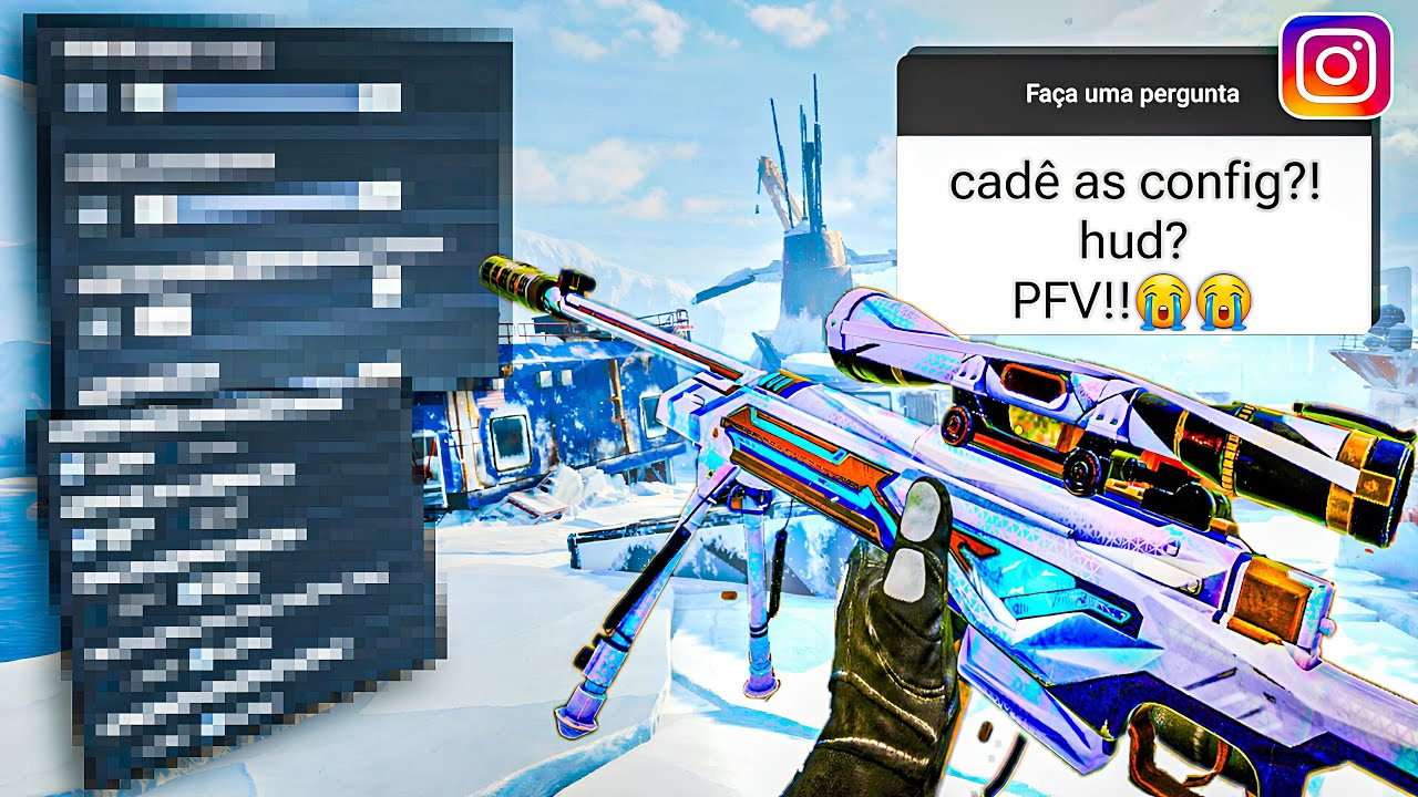 FIQUE PRO DE AWP USANDO ESSAS CONFIGS😱 + DICAS NO CODM (HUD, SENSI E ...
