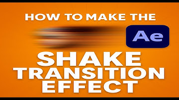 Make Your Edits POP! Shake Transition Tutorial – AE