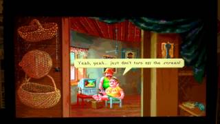 Soltys game running on AmigaOS 4 via ScummVM with MIDI synth output Content