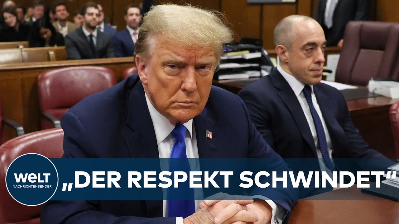 Erster Zeuge spricht im Schweigegeldprozess gegen Trump