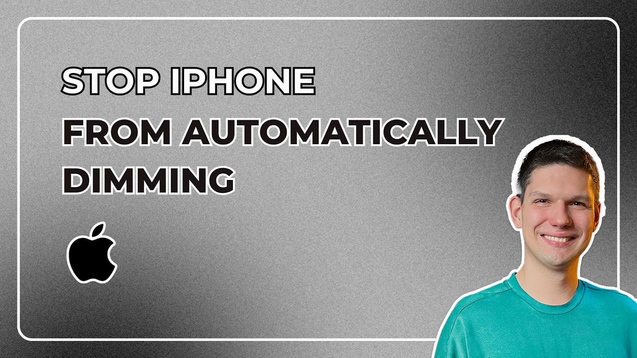 How To Stop IPhone From Automatically Dimming YouTube