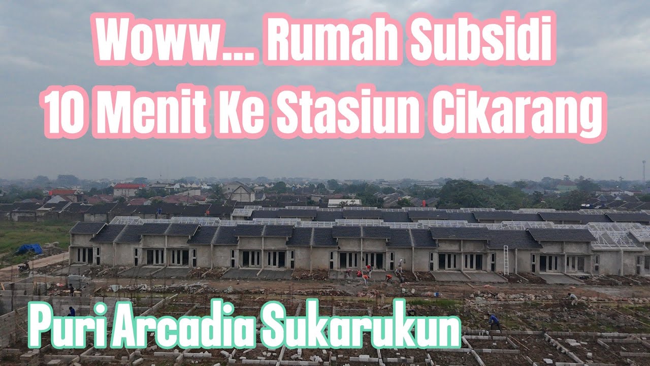 Update Rumah Subsidi Double dinding air sudah PDAM Puri Arcadia Sukarukun | 25 Februari 2026