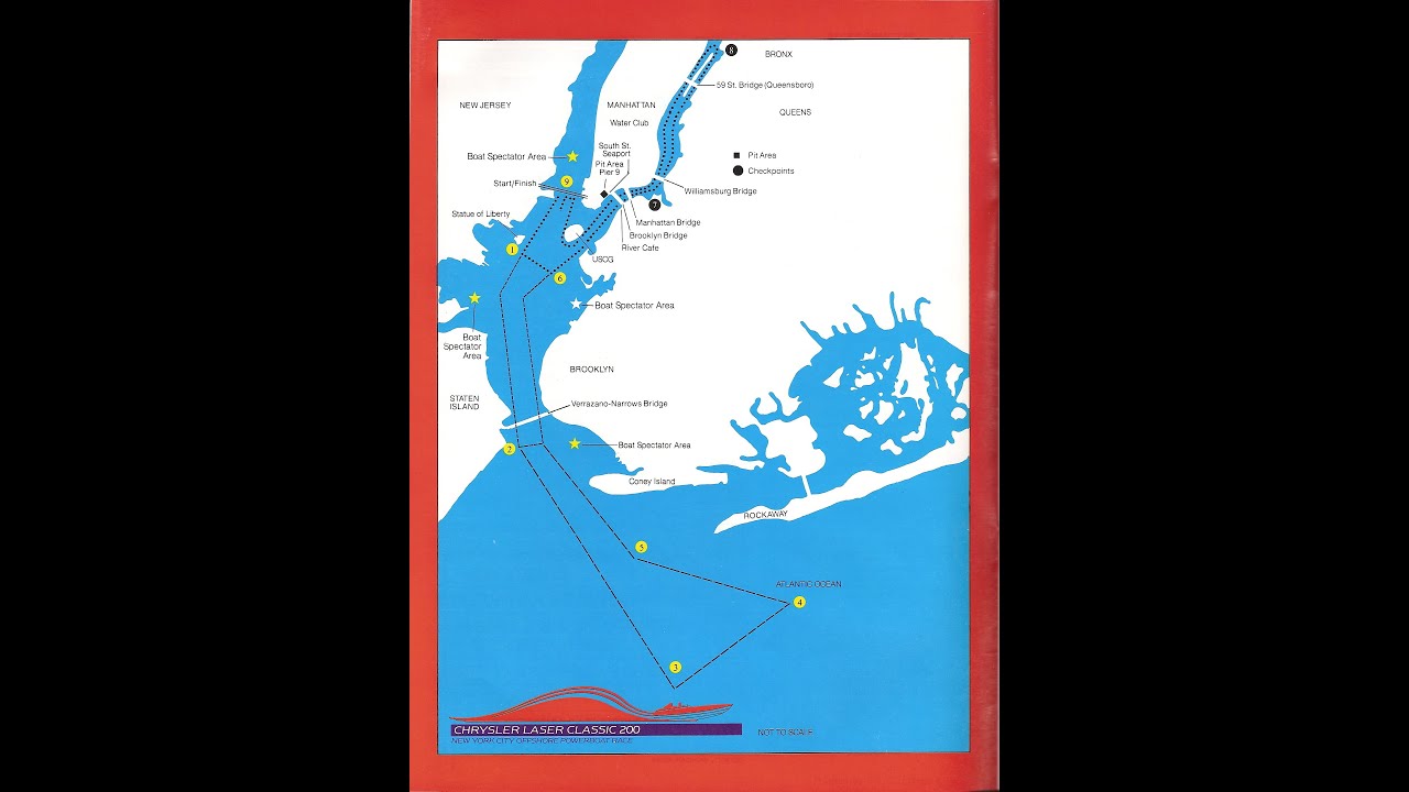 1983 New York City Offshore Powerboat Race Chrysler Laser Classic 200 Sept 24th APBA Offshore racing