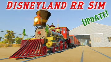 Building DISNEYLAND RAILROAD Simulator | Update 1