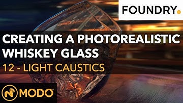 12 - Light Caustics | Creating a Photorealistic Whiskey Glass in Modo