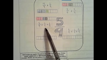 Lesson 36 Part 1: Decomposing Fractions 4.NF.B.3b