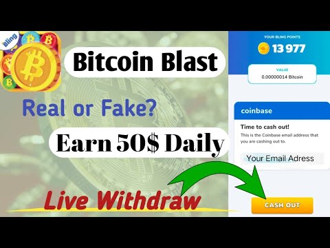 Bitcoin Blast App Payment Proof|Bitcoin Blast App Cash Out|Bitcoin Blast Real Or Fake|Online Tech 05