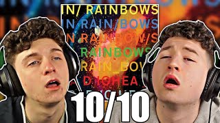 we have OFFICIALLY transcended (FIRST REACTION to Radiohead - In Rainbows)