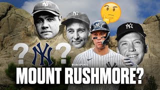 Will Aaron Judge finish his career on Yankees Mount Rushmore? 🤔