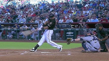 MIL@ARI: Lamb singles home Goldschmidt in the 1st