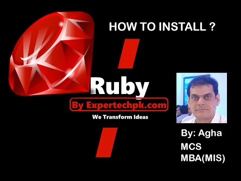 How to install Ruby on windows 7, 8, 10 - ruby on rails